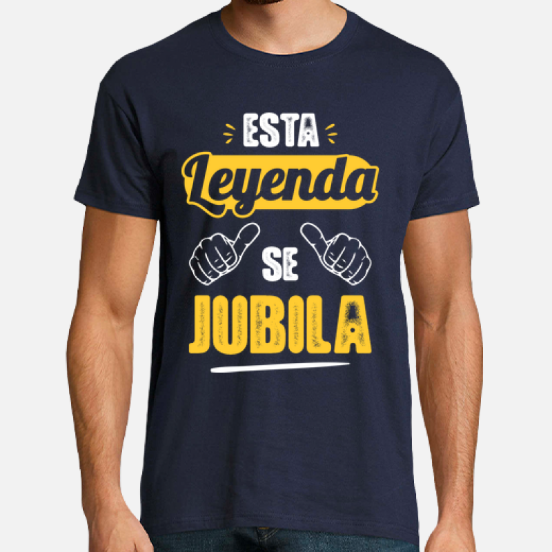 Camiseta Personalizada Esta Leyenda Se Jubila V2