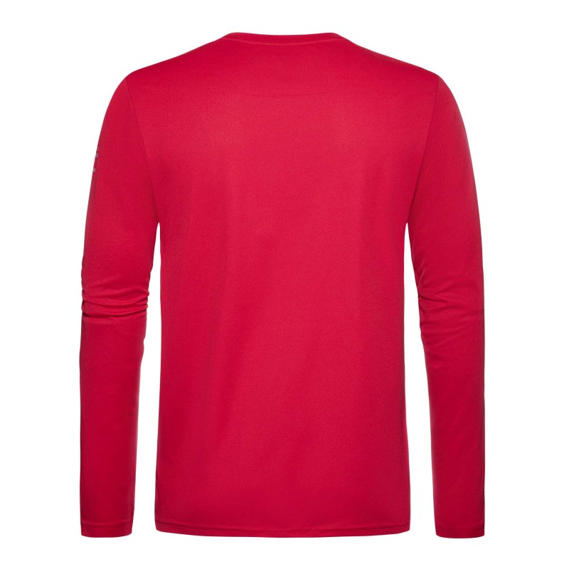 Ropa Deportiva Personalizada de Manga Larga Rojo