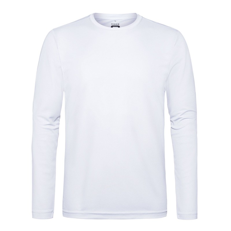 Ropa Deportiva Personalizada de Manga Larga Blanco